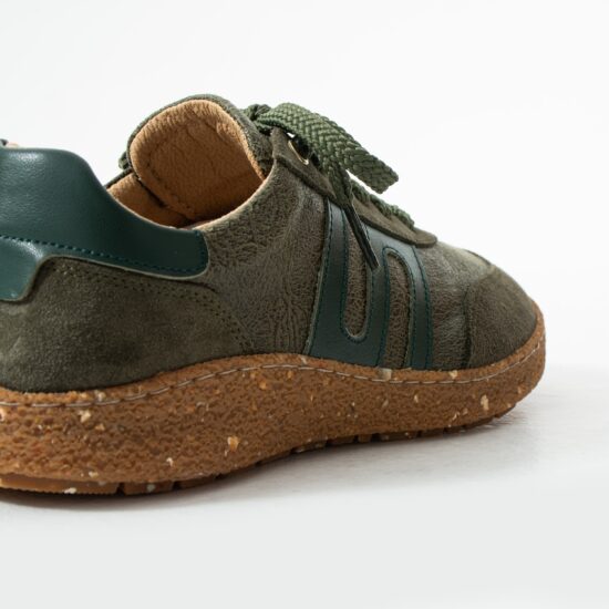 Zapatos barefoot mujer con horma ancha - Olive | TUASOLEA