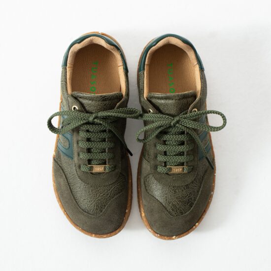 Zapatos barefoot mujer con horma ancha - Olive | TUASOLEA