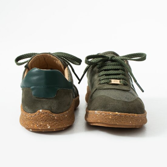 Zapatos barefoot mujer con horma ancha - Olive | TUASOLEA