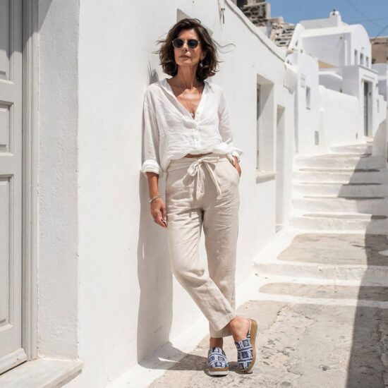 Zuecos azules de verano con plataforma para mujer - Син