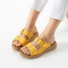 Sandalias de mujer de piel con plantilla extraíble