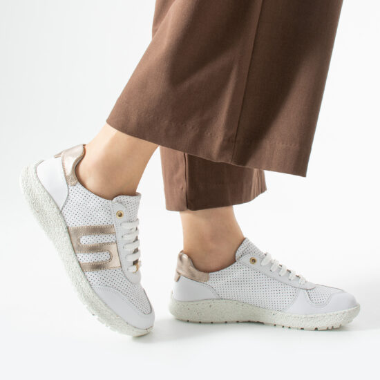 Mujer 1857 Barefoot Pearl от Естествена кожа