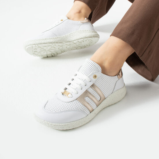Zapatos barefoot mujer con horma ancha - Естествена кожа