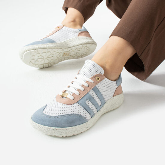 Zapatos barefoot mujer con horma ancha - Естествена кожа