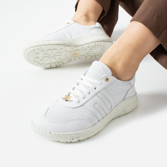Zapatos barefoot mujer con horma ancha - Естествена кожа