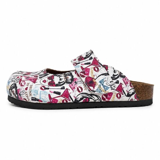Zuecos planos estampados — 9