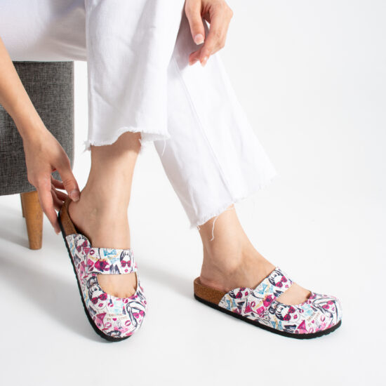 Zuecos planos estampados — 5