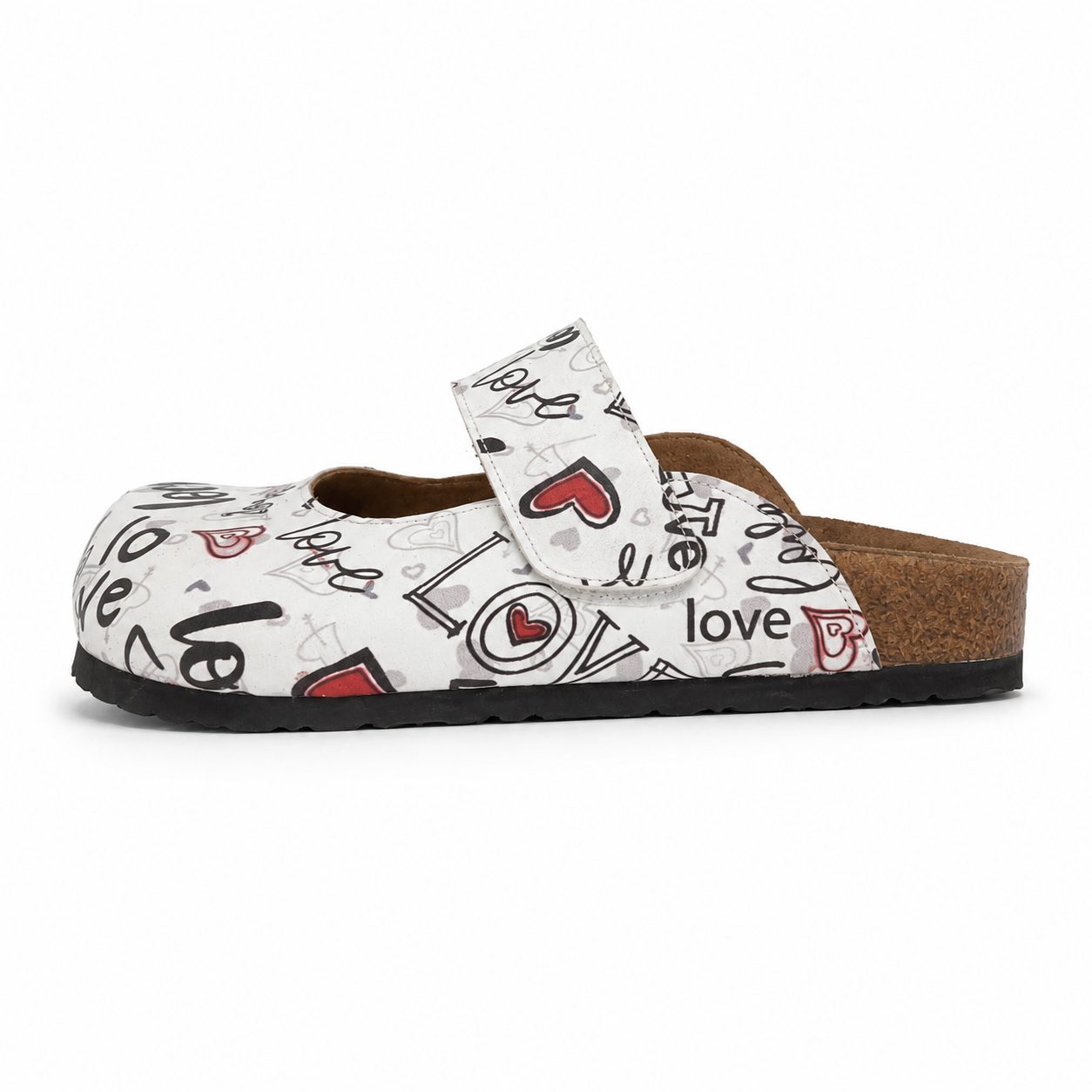 Zuecos planos estampados Zuecos de mujer Шарени 10 Zuecos planos estampados — 10
