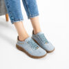 Zapatos barefoot para mujer de ante con horma ancha - TSL Barefoot Icon Sky