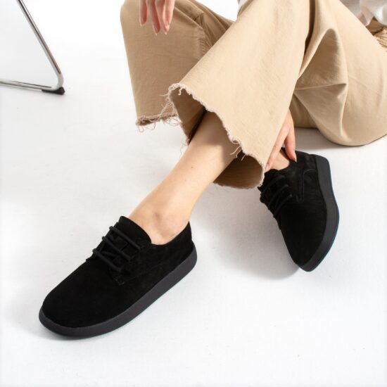 Zapatos cómodos de piel de ante con memory foam - Ante