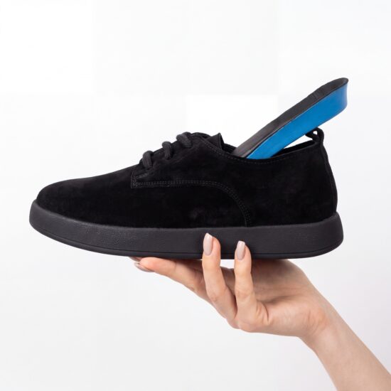 Zapatos cómodos de piel de ante con memory foam - vista superior