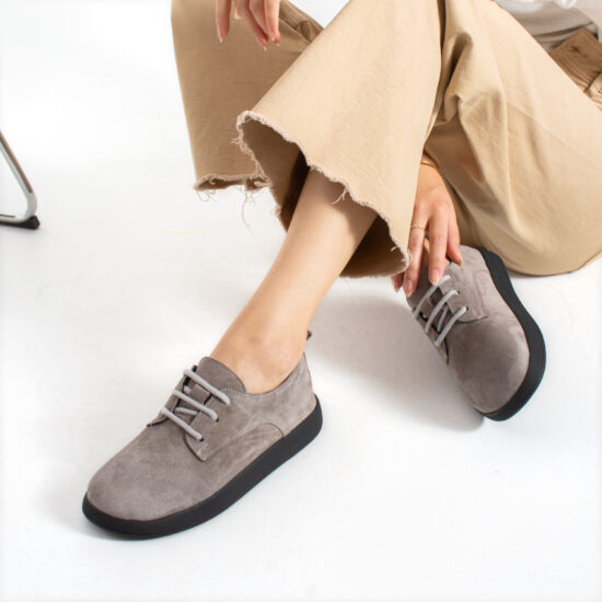 Zapatos cómodos de piel de ante con memory foam - Ante