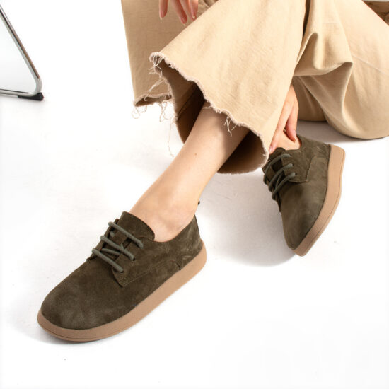 Zapatos cómodos de piel de ante con memory foam - Ante