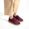 Zapatos cómodos de piel de ante con memory foam
