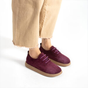 Zapatos cómodos de piel de ante con memory foam