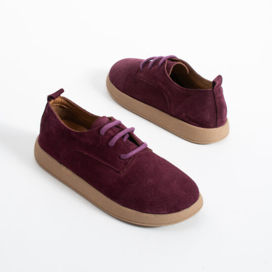 Zapatos cómodos de piel de ante con memory foam Zapatos planos de mujer 17 Zapatos cómodos de piel de ante con memory foam - detalle
