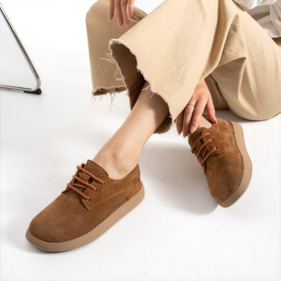 Zapatos cómodos de piel de ante con memory foam - Ante