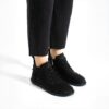 Botines de mujer de nobuk con espuma viscoelástica Botines de mujer 2 Botines de mujer de nobuk con espuma viscoelástica