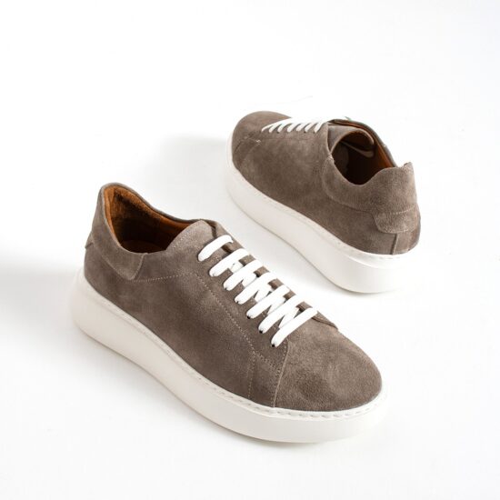 Zapatillas casual para hombre de ante Zapatillas casual para hombre 13 Zapatillas casual para hombre de ante - vista lateral