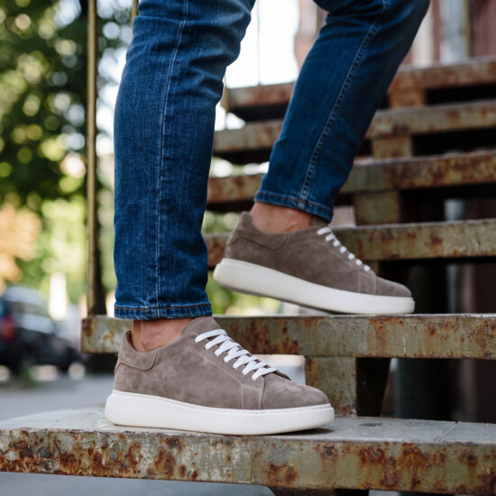 Zapatillas casual para hombre de ante Zapatillas casual para hombre 14 Zapatillas casual para hombre de ante - vista superior