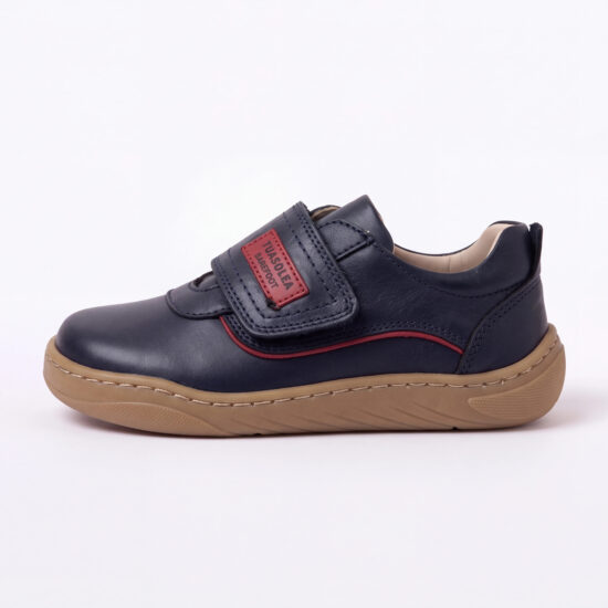 Zapatos barefoot para niños de piel natural - Piel