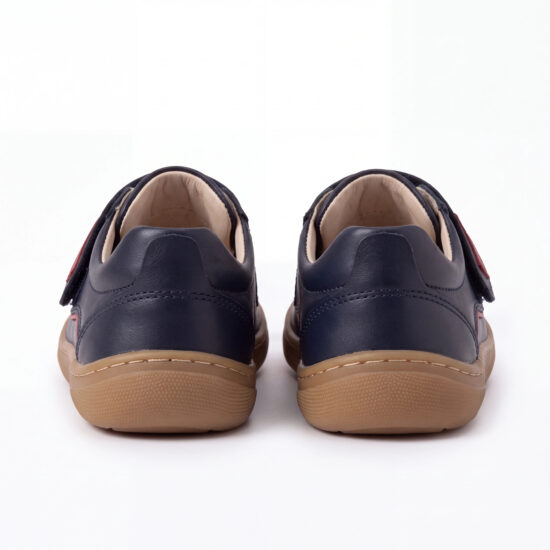Zapatos barefoot para niños de piel natural - vista lateral