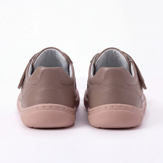 Zapatos barefoot para niños de piel natural - vista lateral