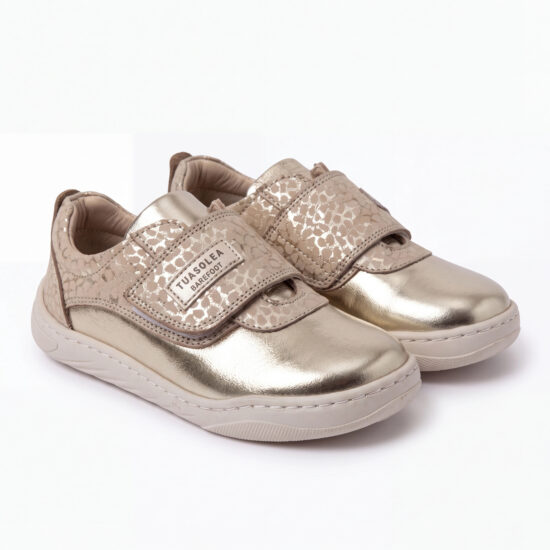 Zapatos barefoot para niños de piel natural