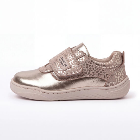 Zapatos barefoot para niños de piel natural - Piel