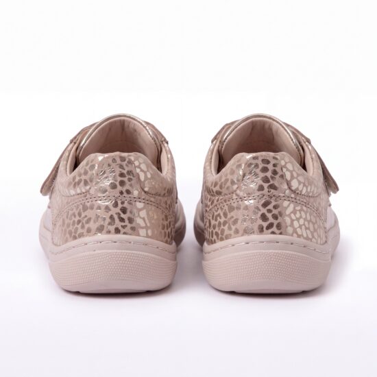 Zapatos barefoot para niños de piel natural - vista lateral