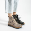 Botas de mujer de piel con estampado colorido Botines de mujer 2 Botas de mujer de piel con estampado colorido - TSL Memory Rebel Theory