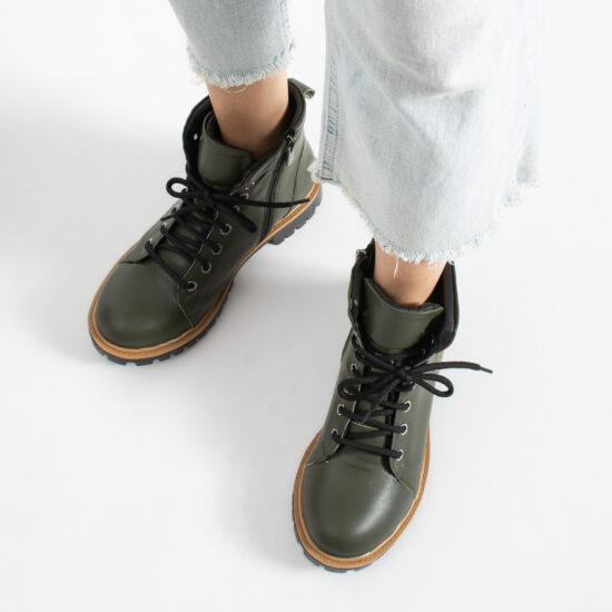 Botines de mujer - TSL Memory Rebel Olive