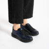 Zapatillas casual de mujer de piel - TSL Timeless Midnight