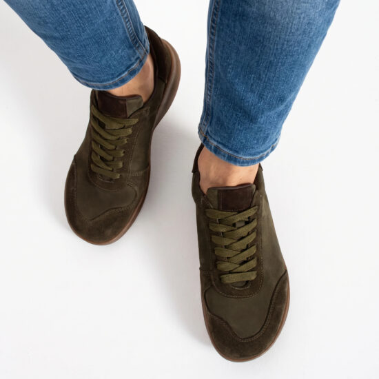 Zapatillas casual para hombre - TSL Barefoot Atlas Khaki
