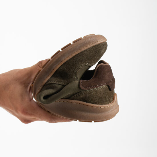 Zapatillas barefoot para hombre de piel natural - TSL Barefoot Atlas Khaki - 9