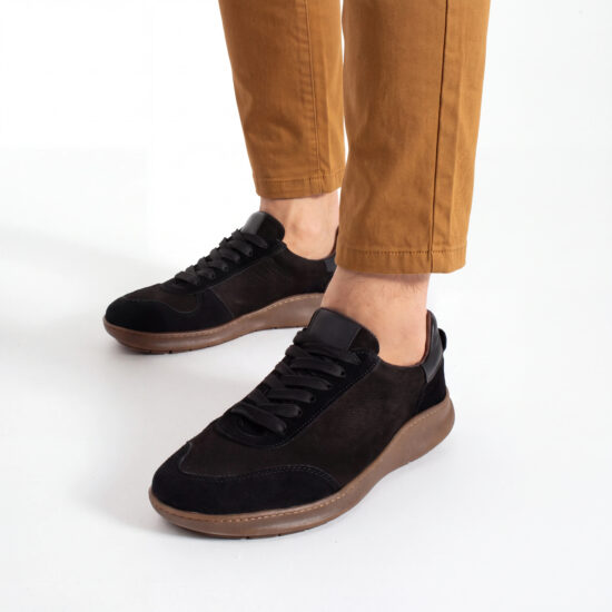 Zapatillas barefoot para hombre de piel natural - TSL Barefoot Atlas Black
