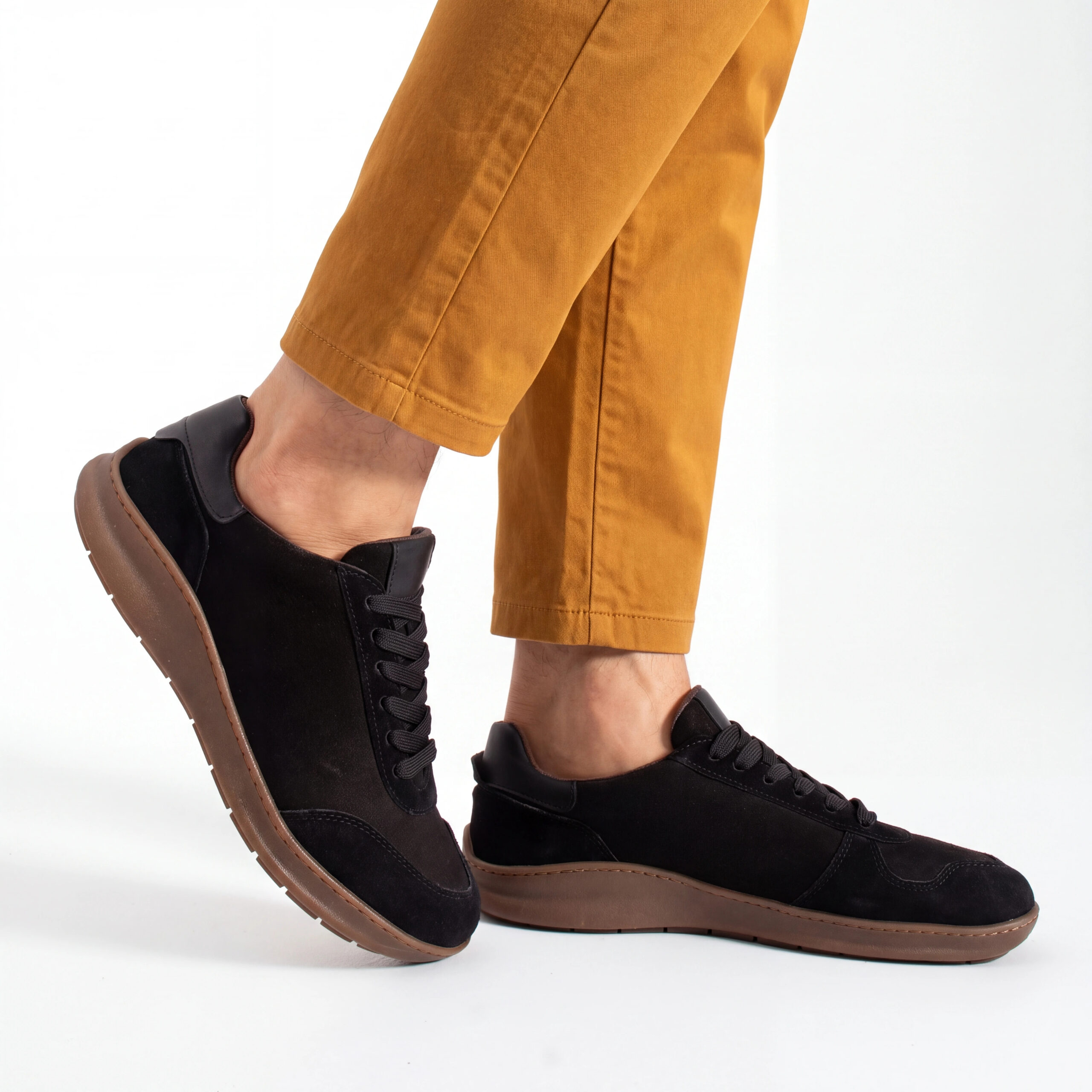 Zapatillas barefoot para hombre de piel natural Zapatillas casual para hombre 4 Zapatillas barefoot para hombre de piel natural - Nobuk