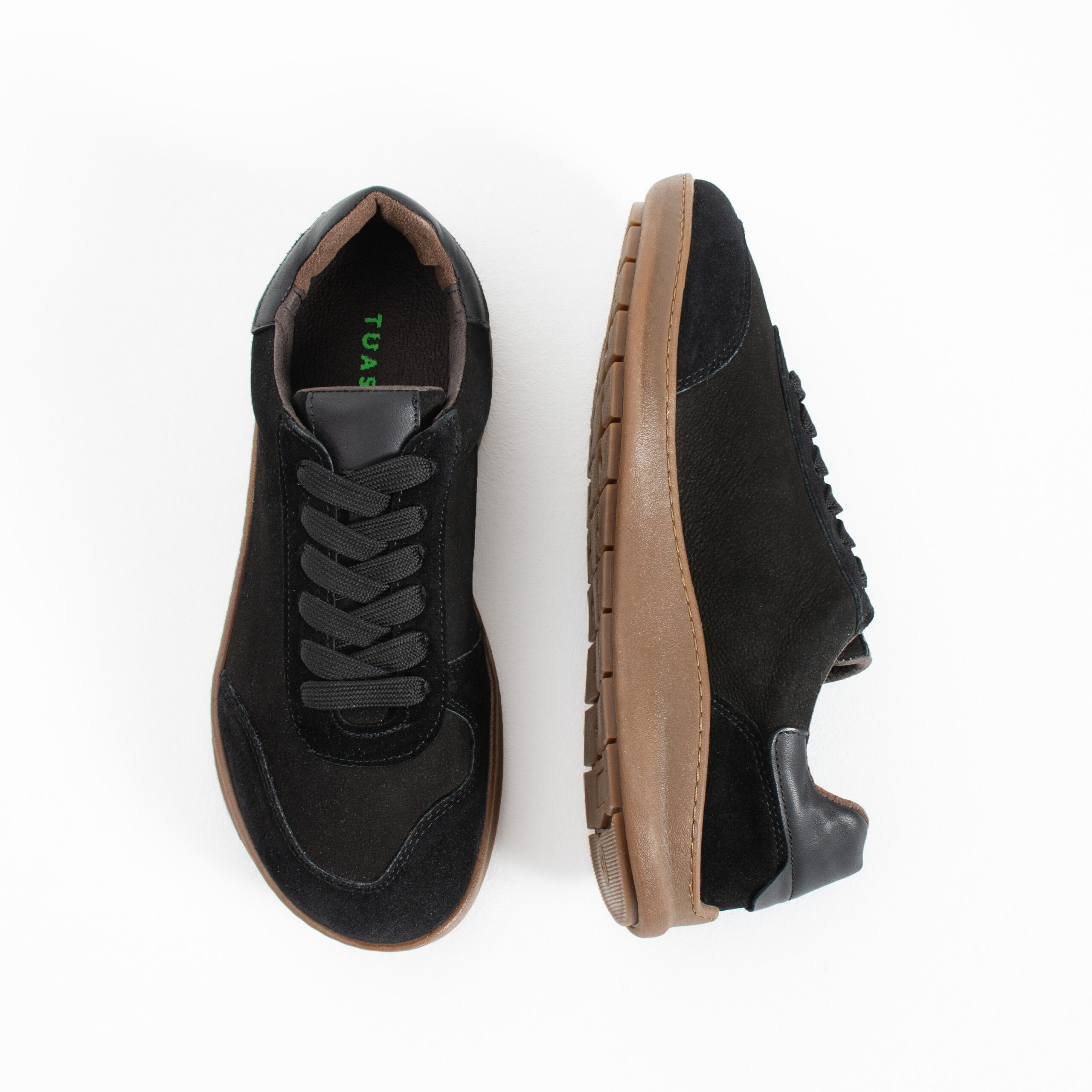 Zapatillas barefoot para hombre de piel natural Zapatillas casual para hombre 6 Zapatillas barefoot para hombre de piel natural - vista lateral