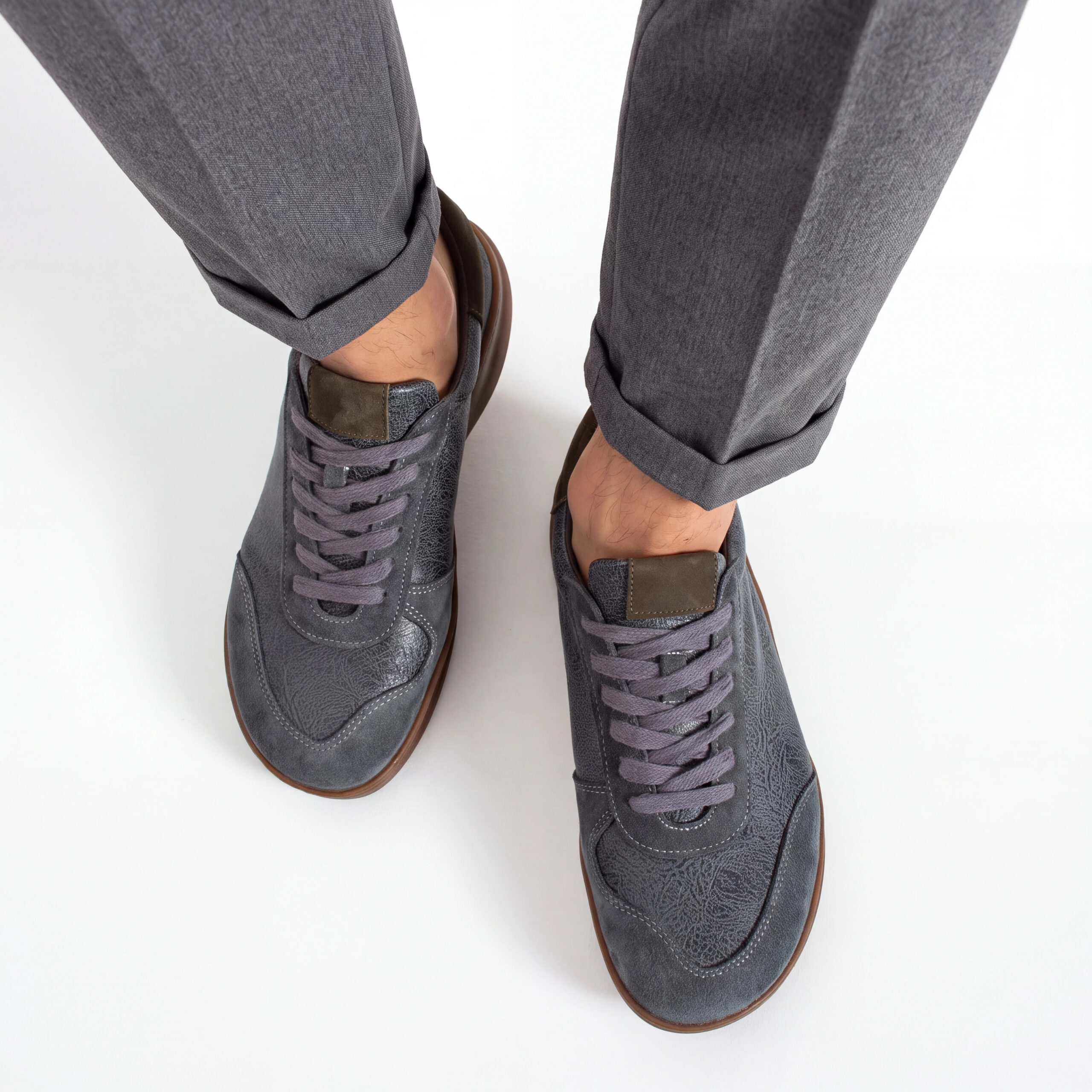 Zapatillas barefoot para hombre de piel natural Zapatillas casual para hombre 3 Zapatillas casual para hombre - TSL Barefoot Atlas Blue
