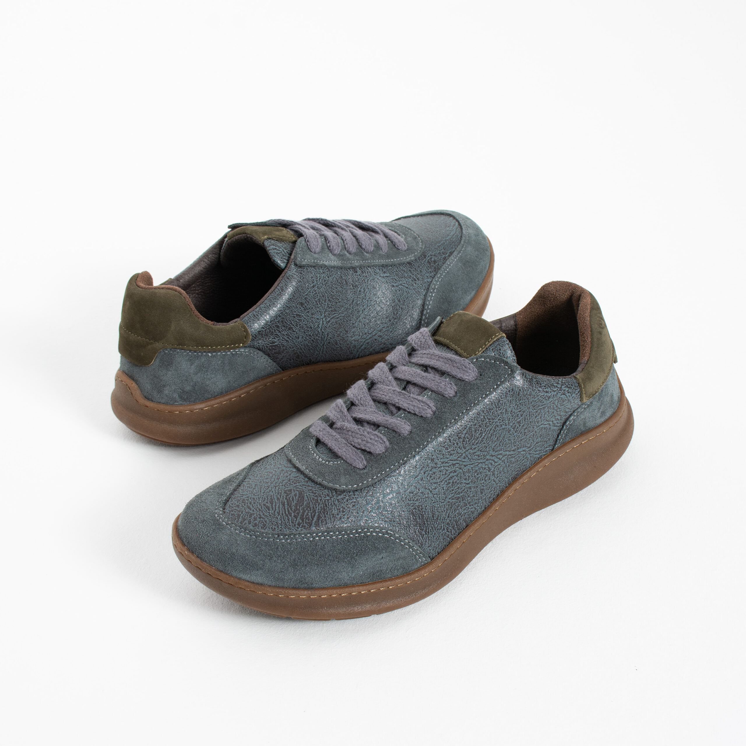Zapatillas barefoot para hombre de piel natural Zapatillas casual para hombre 7 Zapatillas barefoot para hombre de piel natural - vista superior