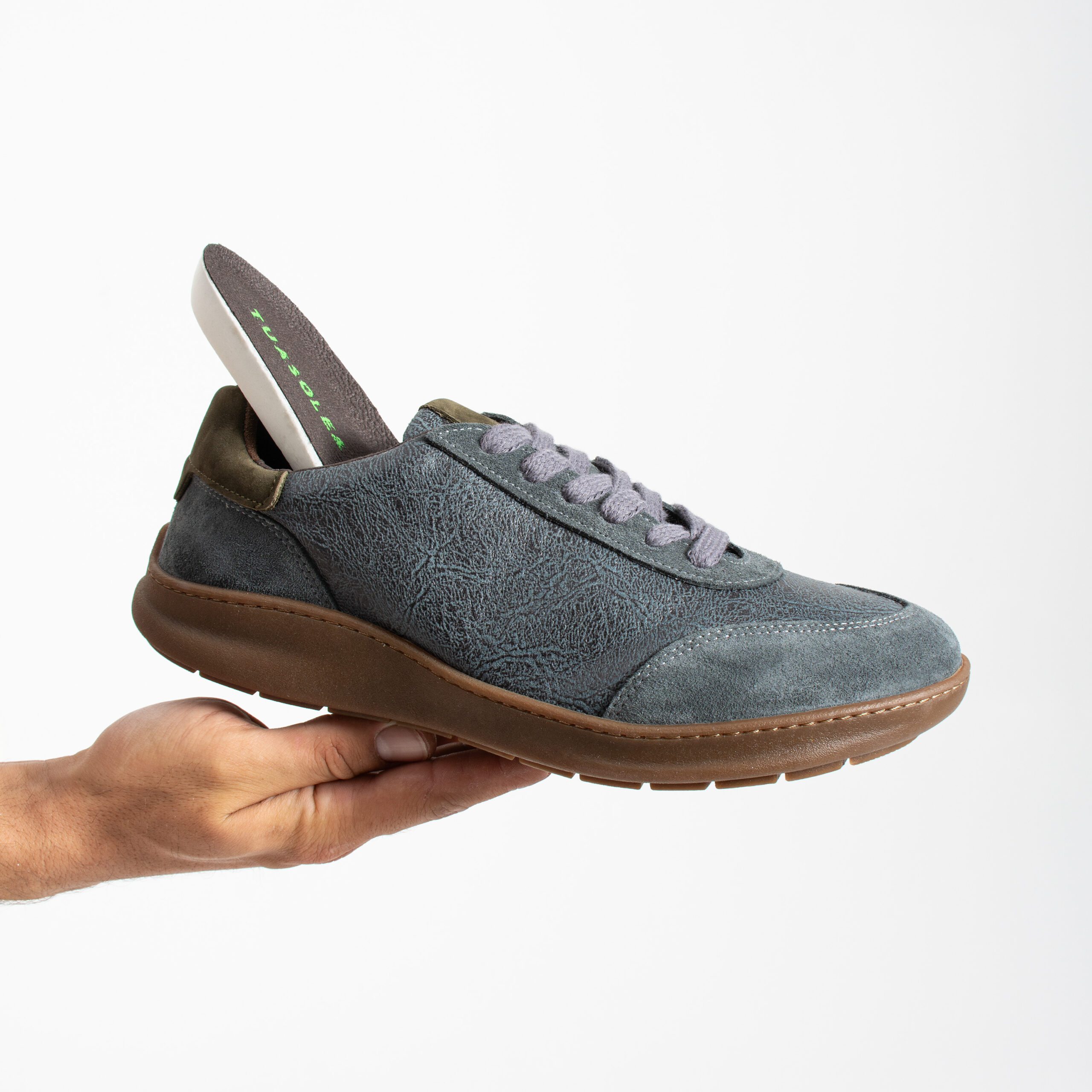 Zapatillas barefoot para hombre de piel natural Zapatillas casual para hombre 8 Zapatillas barefoot para hombre de piel natural - detalle