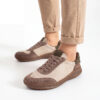 Zapatillas barefoot para hombre de piel natural - TSL Barefoot Atlas Beige