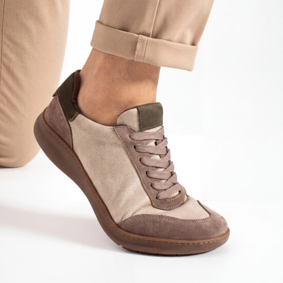 TSL Barefoot Atlas Beige - Beige - Nobuk