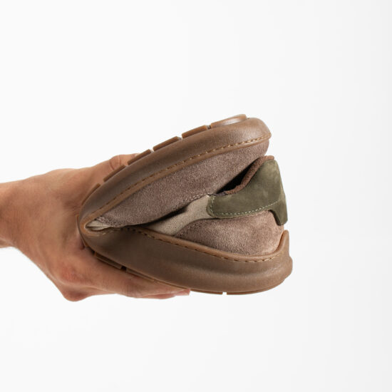Zapatillas barefoot para hombre de piel natural - TSL Barefoot Atlas Beige - 9