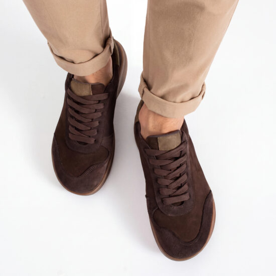 Zapatillas casual para hombre - TSL Barefoot Atlas Brown