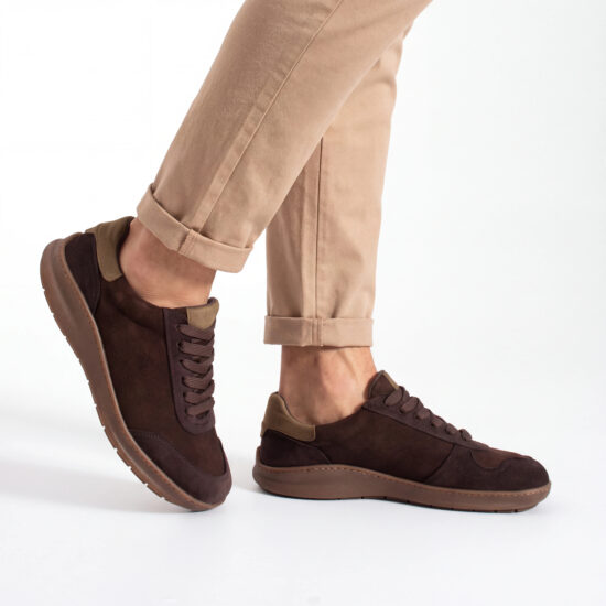 Zapatillas barefoot para hombre de piel natural - Nobuk