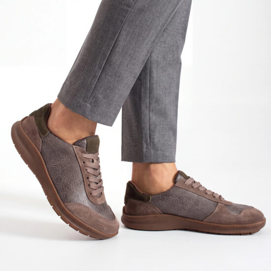 Zapatillas barefoot para hombre de piel natural - Nobuk